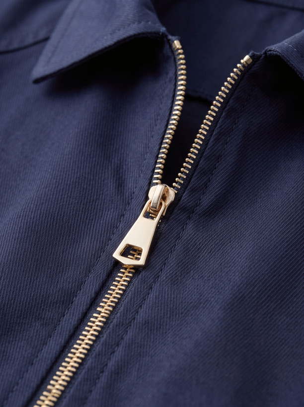 وست کوتاه سرمهای یقهدار زیپدار